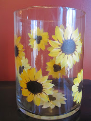 wine painting glasses paint stencils techniques etched etching using clip drawing adhesive finished pieces yet seen