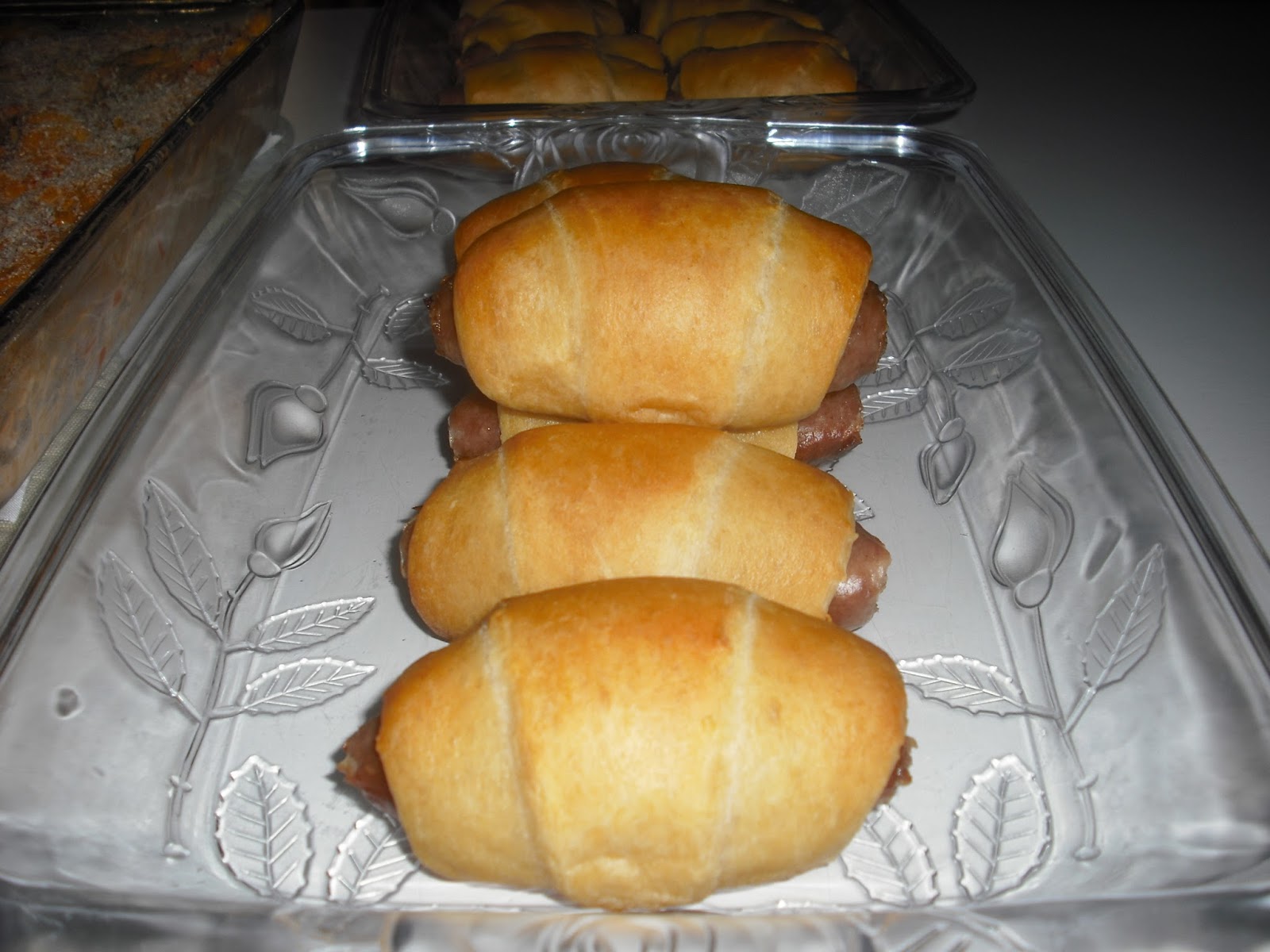 Recipe Marketing Sausages Wrapped In Crescent Dinner Rolls