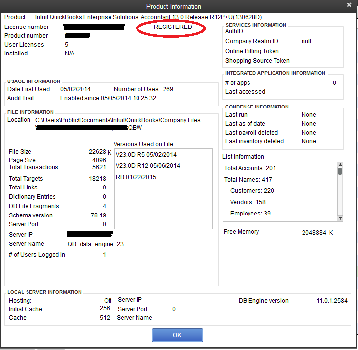 HOW TO ACTIVATE YOUR QUICK BOOKS USING A VALIDATION CODE