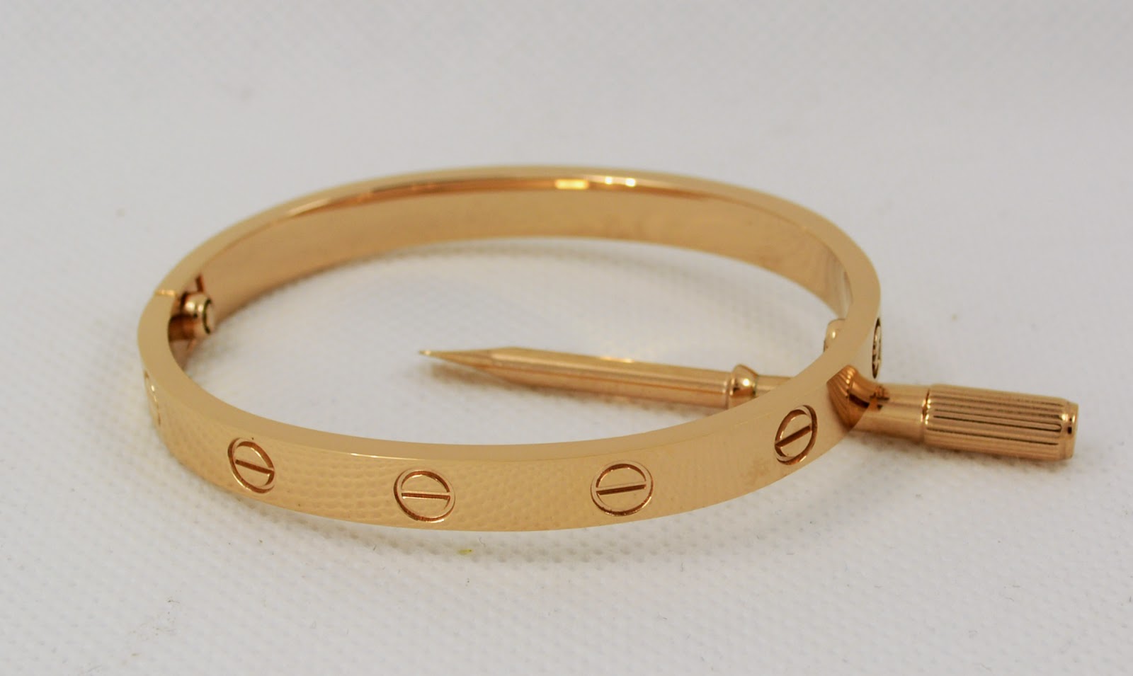 cartier love bracelet faux