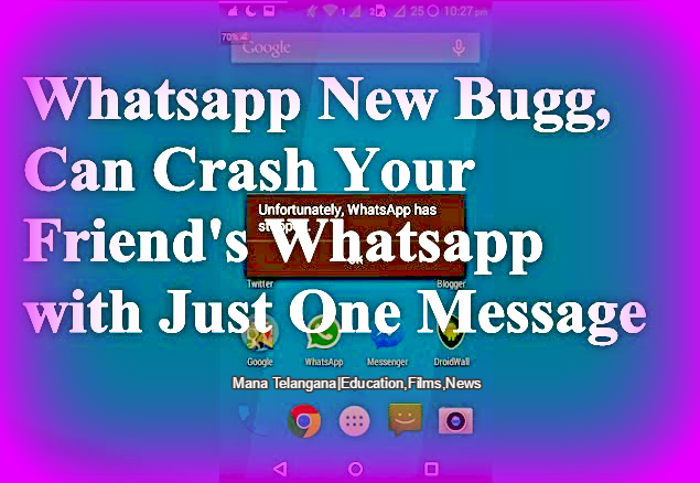 How to Crash Your Friends WhatsApp Account