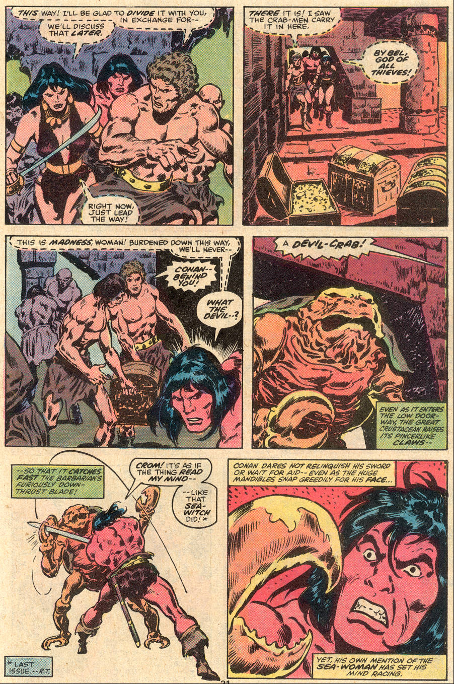 Read online Conan the Barbarian (1970) comic -  Issue #99 - 12