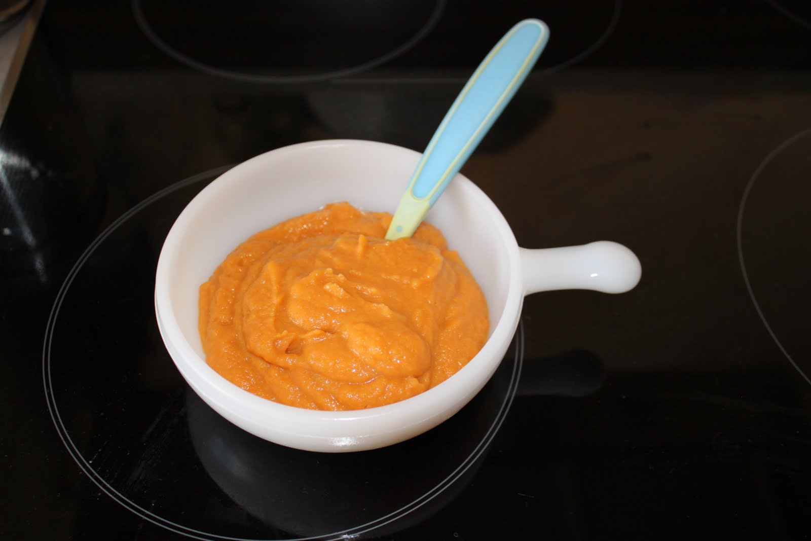 Dampfgarer Rezepte: Gemüse-Fleisch-Brei fürs Baby: Karotten - Kartoffel ...