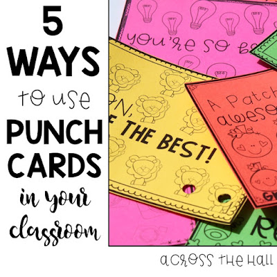 HOW TO USE CLASSROOM PUNCH PASS CARDS