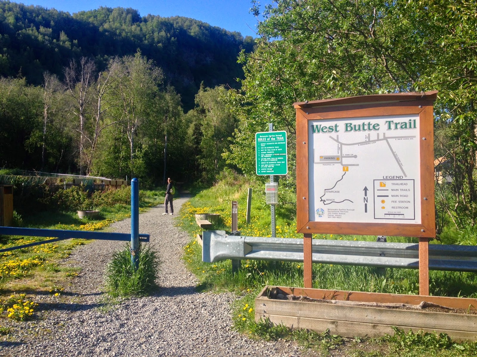 The Baked Alaska Project Hiking the West Butte Trail near Palmer