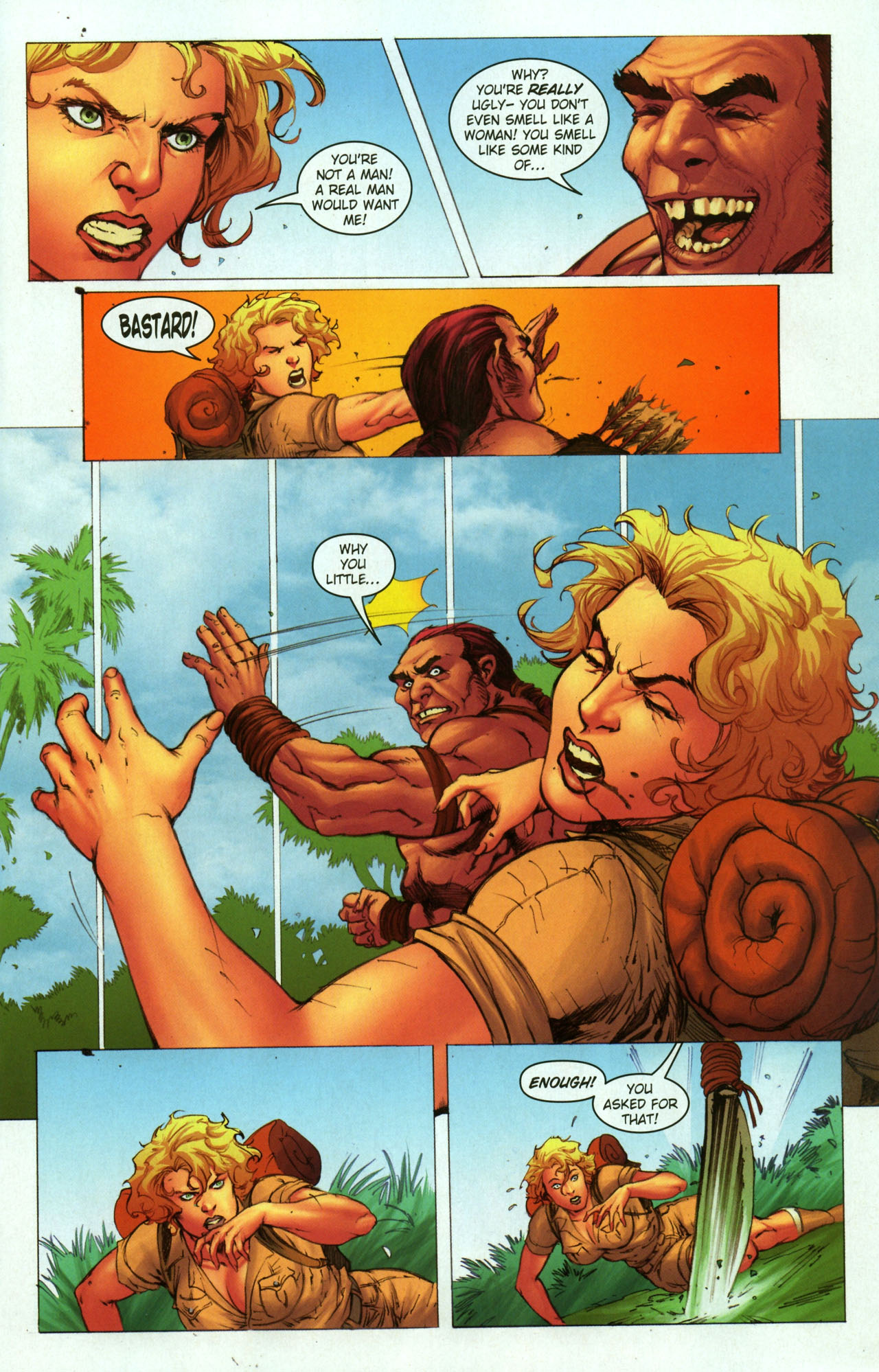 Read online Jungle Girl comic -  Issue #5 - 16