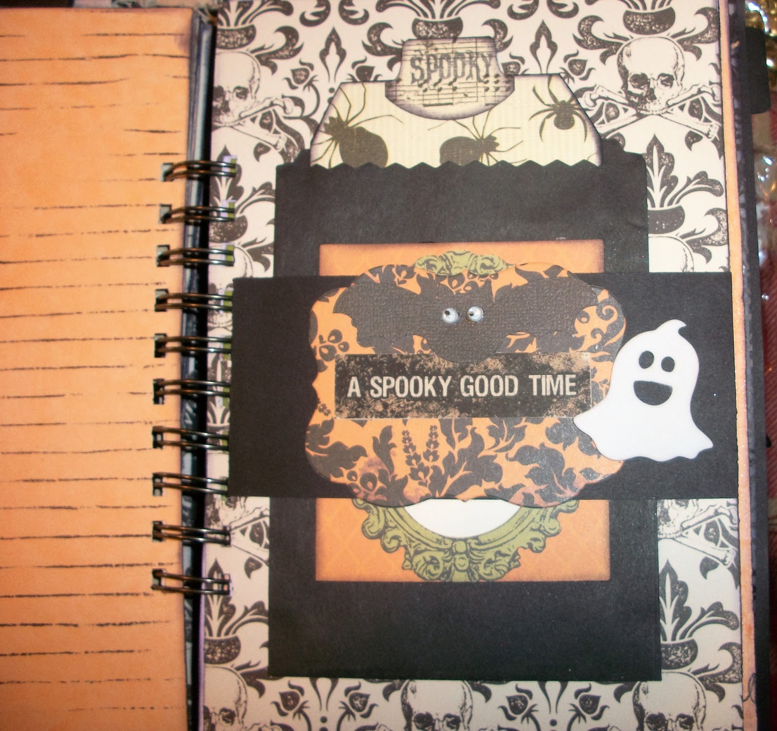 For the Love of Cardmaking My Halloween junk journal