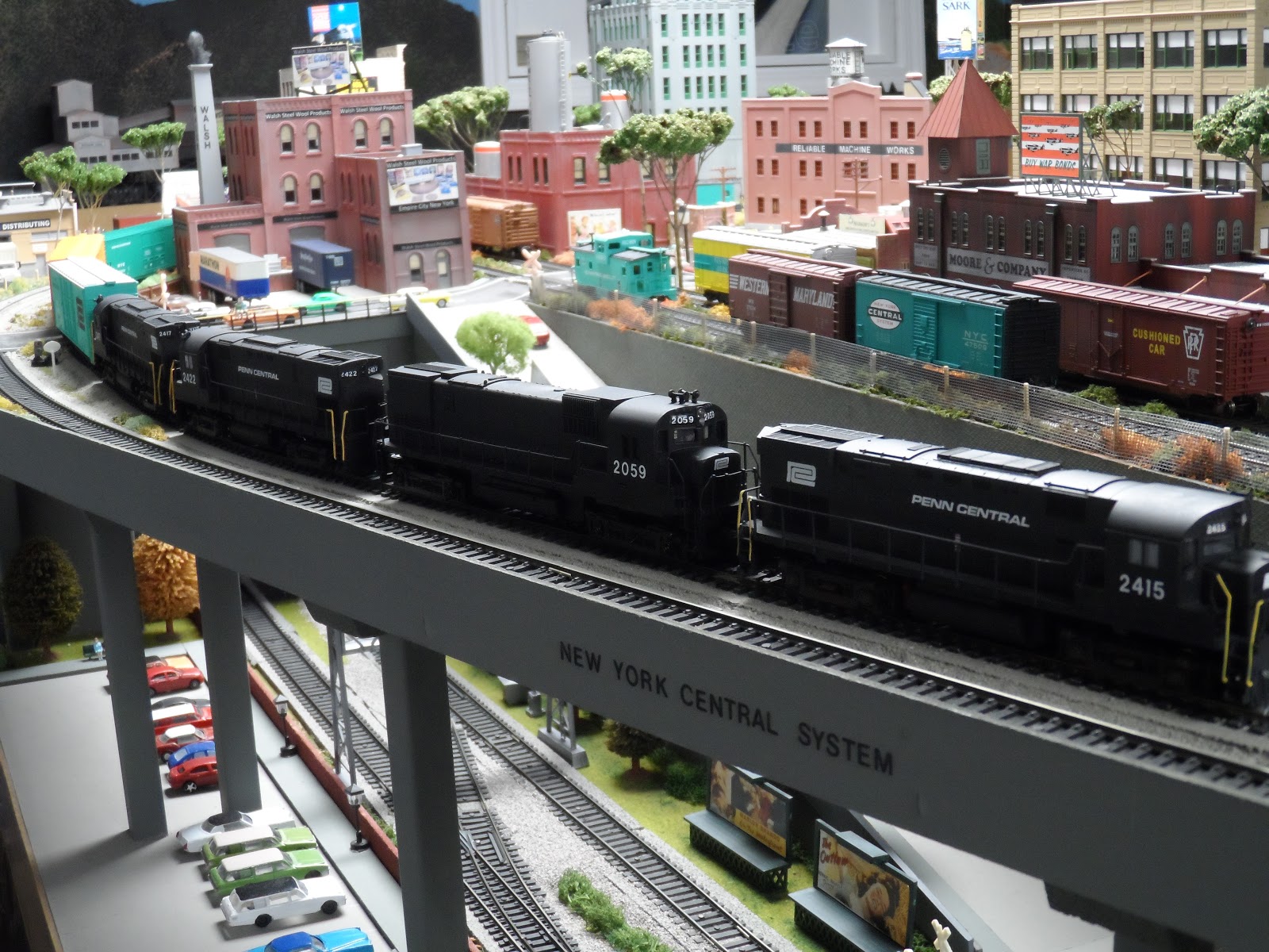 New York Central Train Layout The 2059 Project
