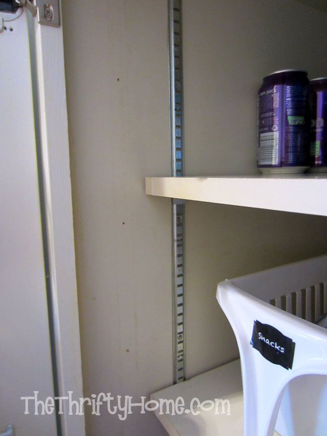 *The Thrifty Home: Simple Solutions to Organize a Deep Pantry