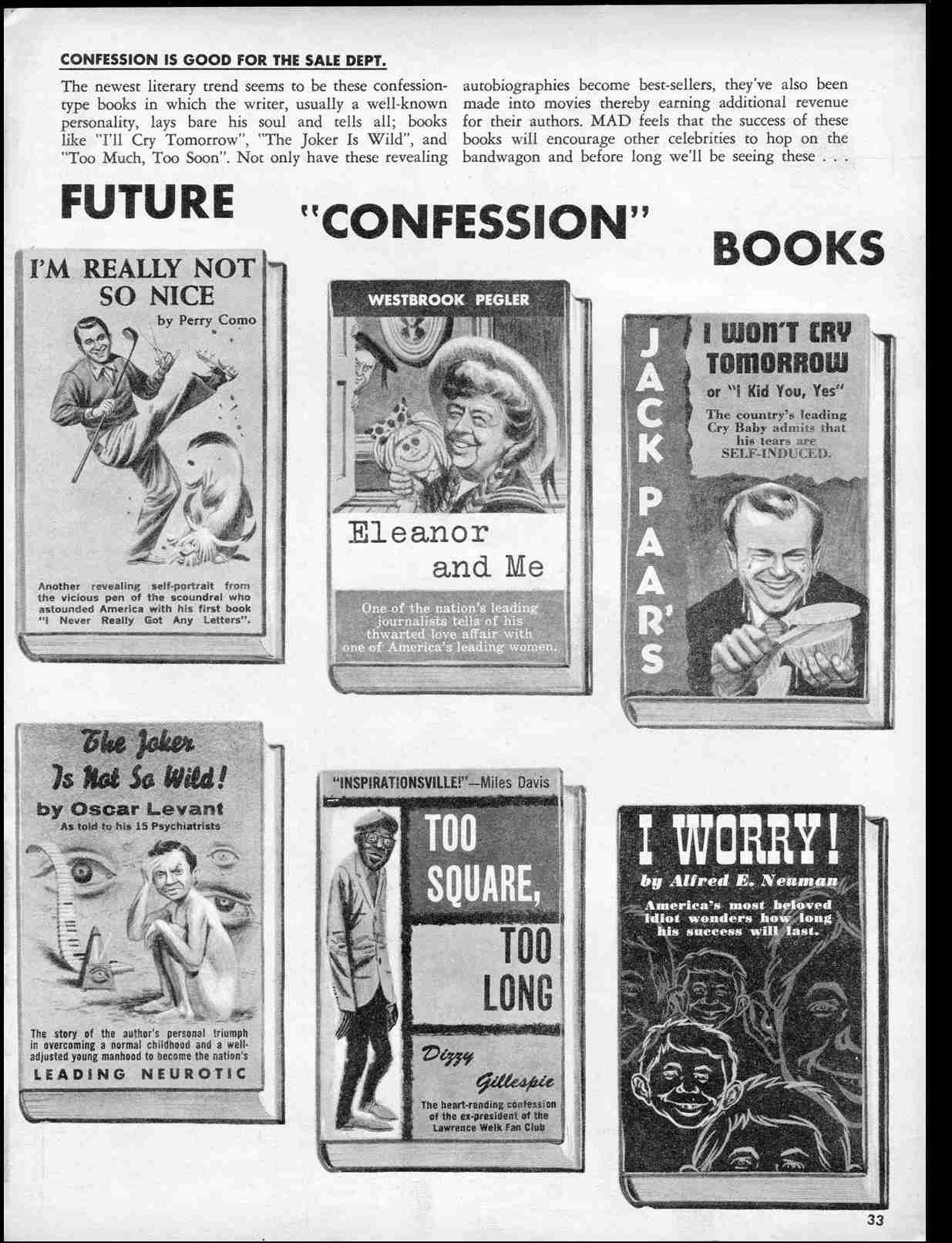 Read online MAD comic -  Issue #48 - 35