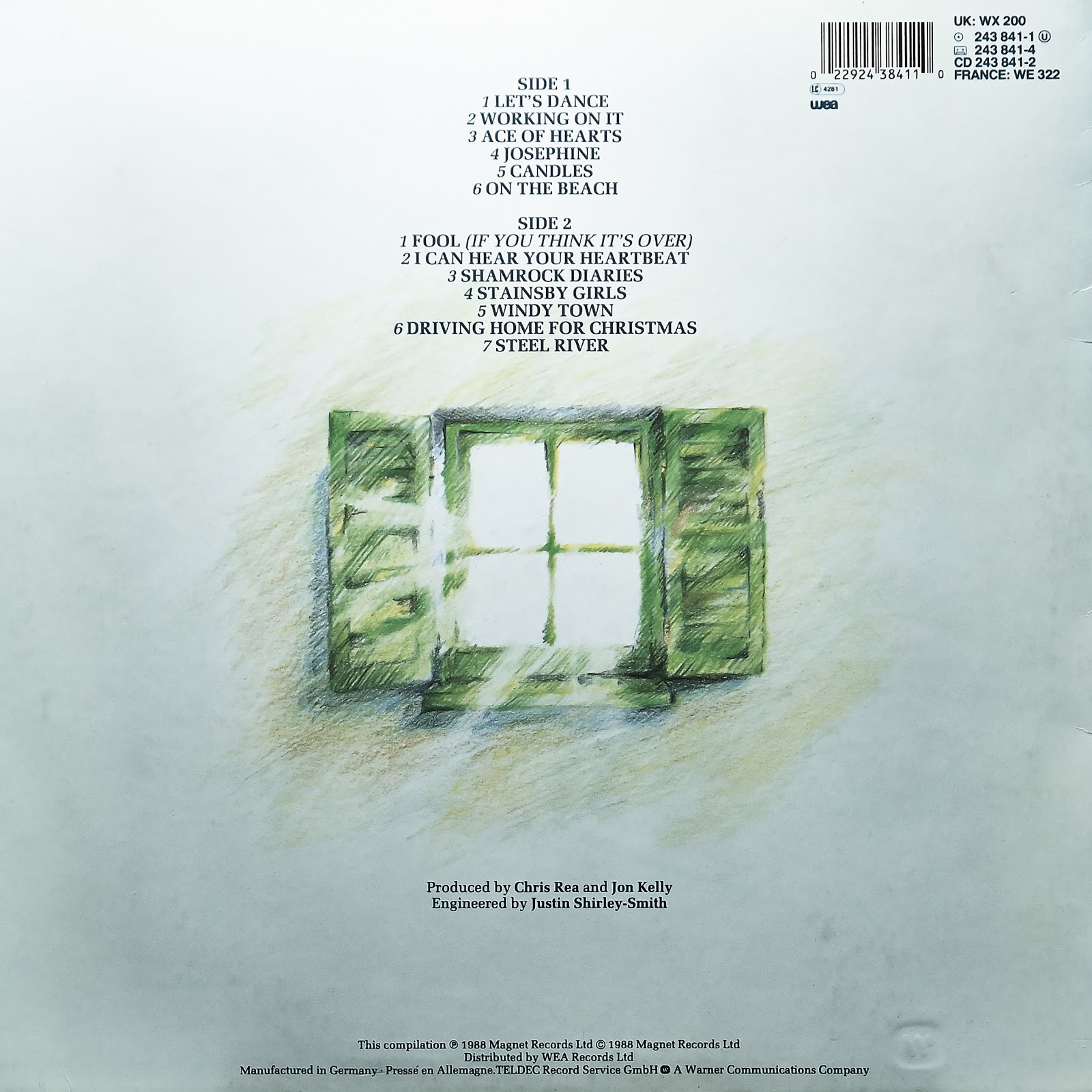 THE DOORS album discography magnet (4 x 3) hendrix joplin
