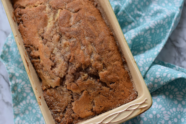 Simple Cinnamon Nut Quick Bread. Flavors of cinnamon and nuts in this moist bread. No yeast needed.