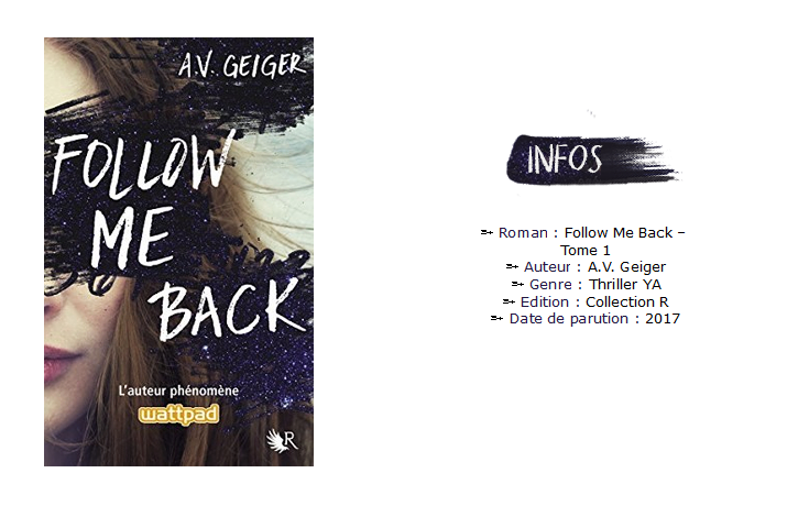 Avis roman - Follow Me Back AV Geiger 