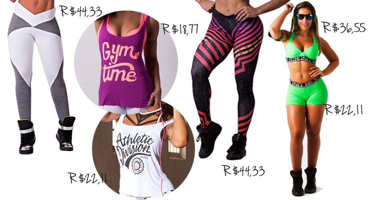site de roupas fitness