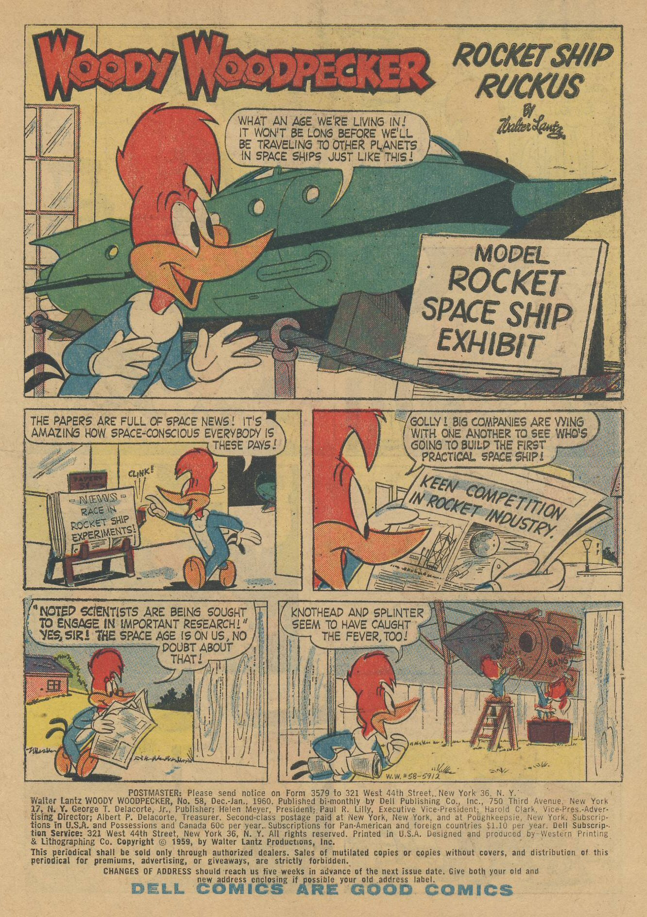 Read online Walter Lantz Woody Woodpecker (1952) comic -  Issue #58 - 3