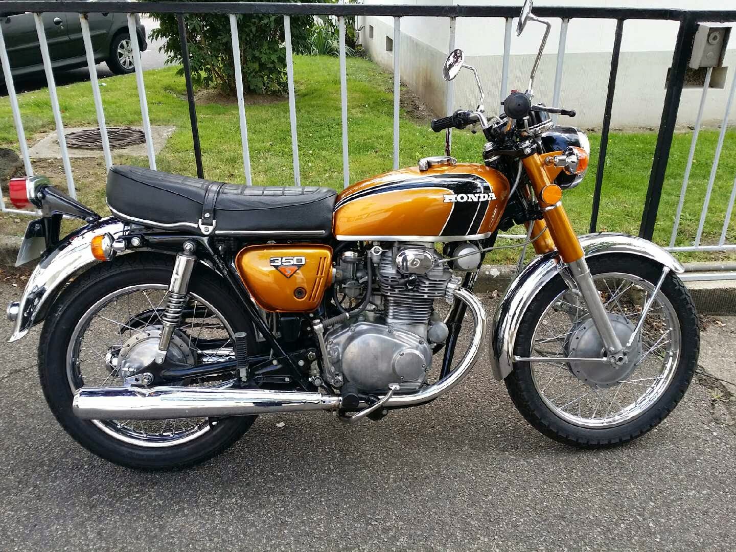 Restauration d'une Honda cb 350 k0