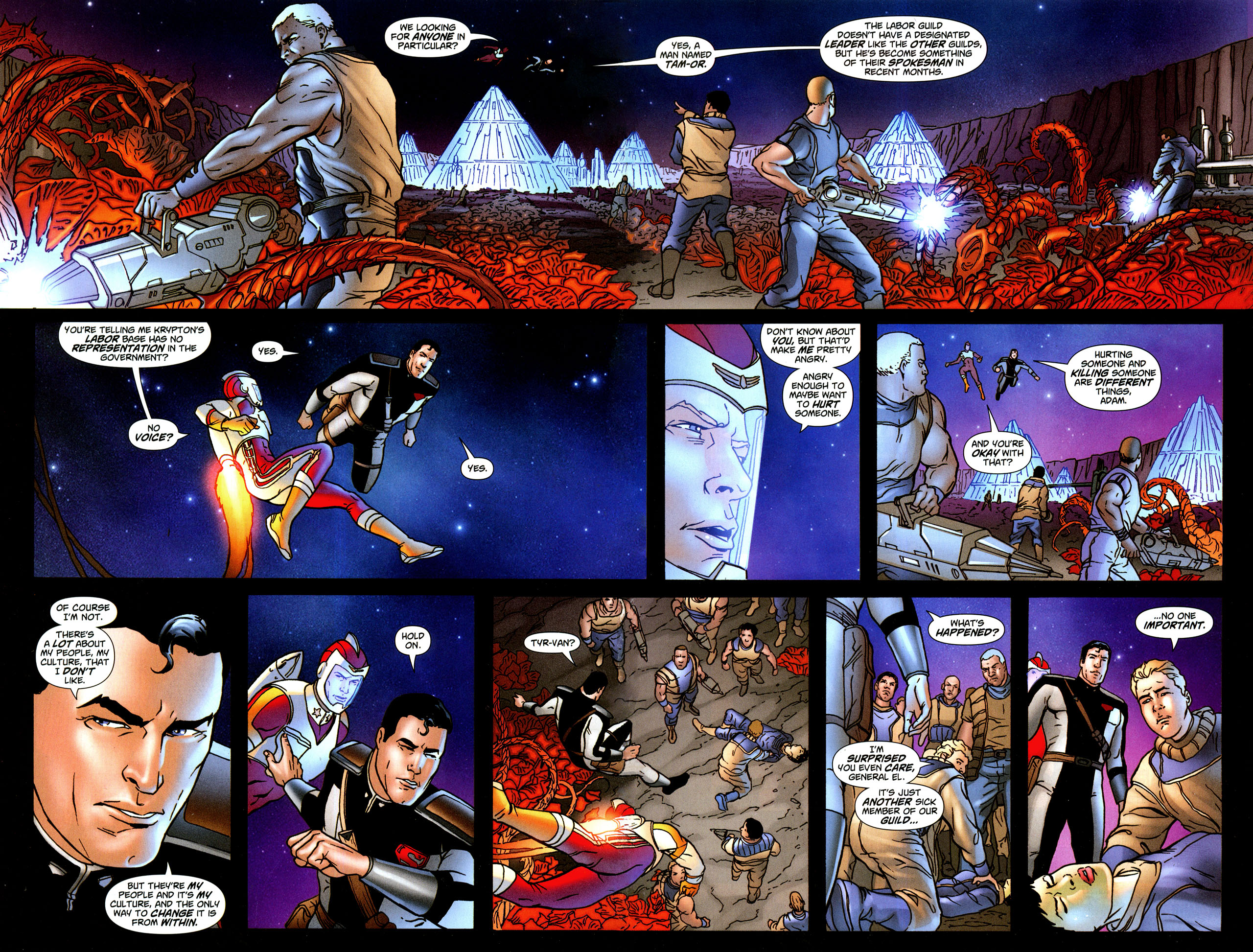 Read online Superman: World of New Krypton comic -  Issue #10 - 9