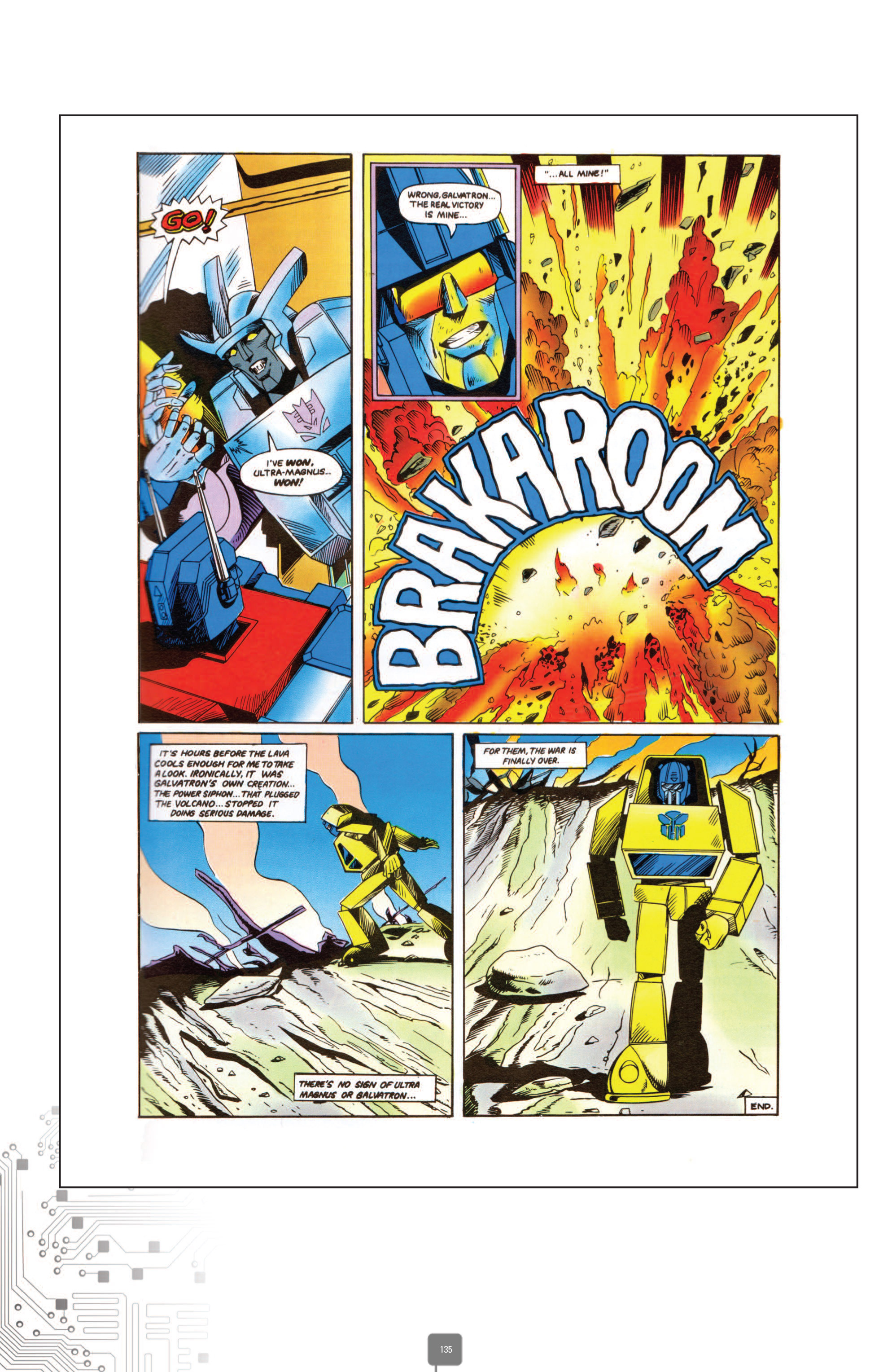 Read online The Transformers Classics UK comic -  Issue # TPB 4 - 135