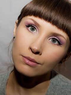 Purple Spring Makeup Look