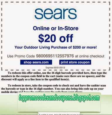 Free Promo Codes And Coupons 2020 Sears Coupons