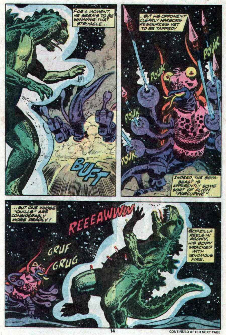 Read online Godzilla (1977) comic -  Issue #12 - 11