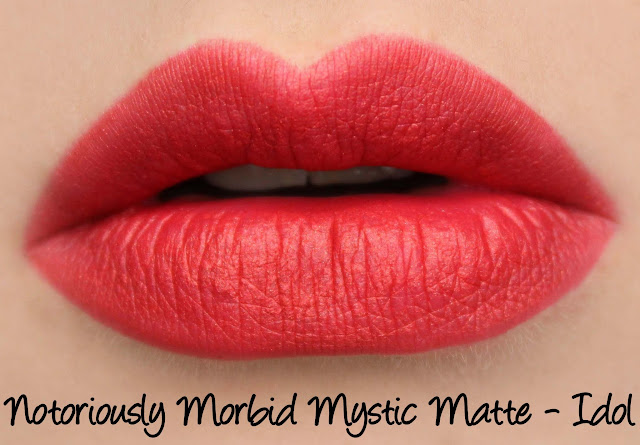 Notoriously Morbid Mystic Matte - Idol Swatches & Review