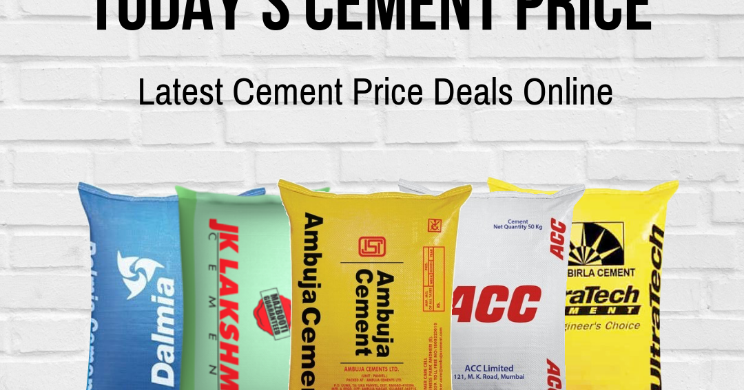 Cement Price Offers and Deals Online