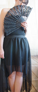Outfit Black Vokuhila Skirt