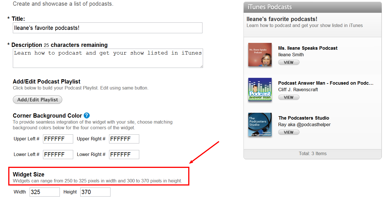 Create an iTunes Podcast Widget for Your Blog Basic Podcasting Tips