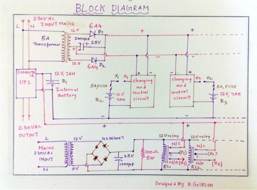 Convert your Computer UPS to Home UPS apc ups transformer winding diagram 