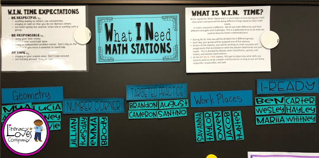 Thinking about starting a W.I.N. block in your classroom?  A perfect way to differentiate in the classroom and engage math learners.  Join Literacy Loves Company as she shares tips, advice, and free downloads to help you get started! 