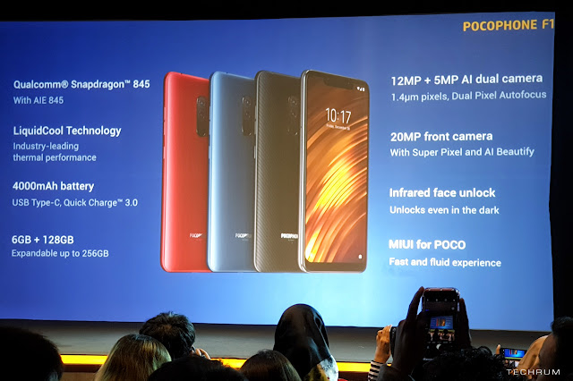 Xiaomi ra mắt Pocophone F1 thị trường Đông Nam Á: Việt Nam có 2 phiên bản, giá chỉ từ 8 triệu đồng