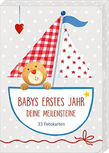Fotokarten-Box - BabyGlück - Babys erstes Jahr - Deine Meilensteine: 33 Fotokarten