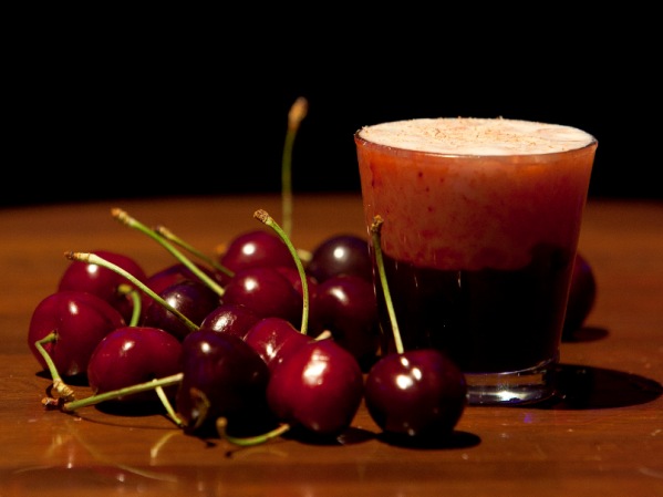 Cóctel Cheesecake Cherry con Cereza del Jerte en Museo Chicote