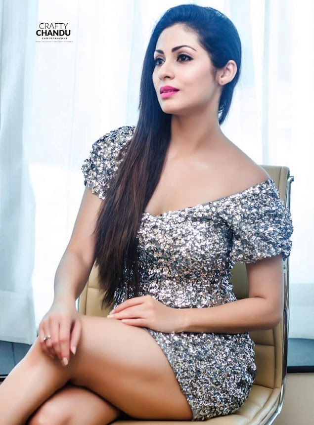 Sadha photoshoot - Crafty Chandu