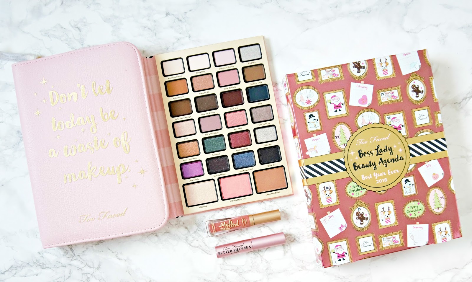 REVIEW Too Faced Boss Lady Beauty Agenda Beautylymin
