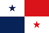 Logo Gambar Bendera Negara Panama PNG JPG ukuran 100 px