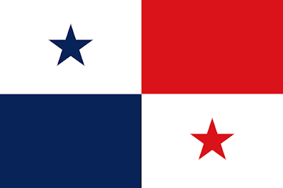 Logo Gambar Bendera Negara Panama PNG JPG ukuran 400 px
