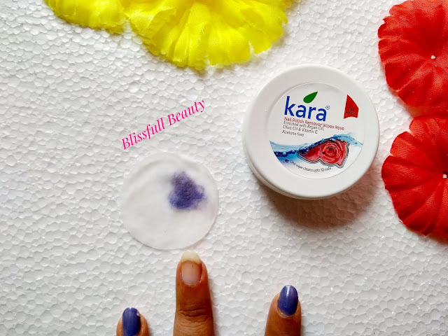 Kara Nail Polish Remover Wipes (Rose) Review