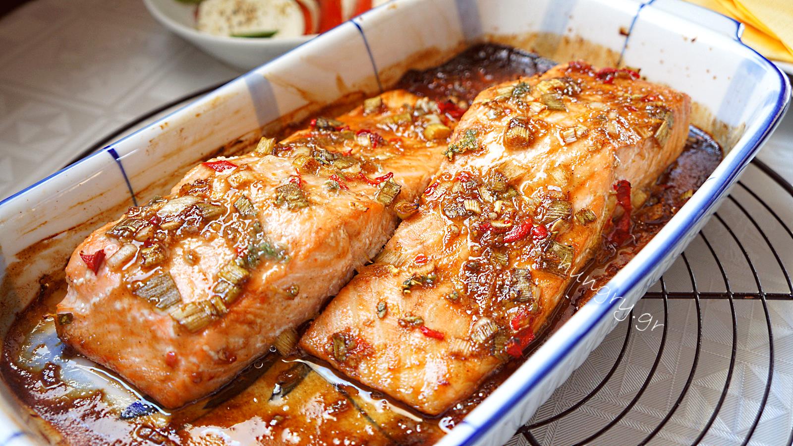 Kitchen Stories Marinated Salmon Fillets