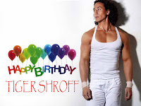 tiger shroff birthday wallpapers whatsapp status video, tiger shroff in baniyan and white trouser for your mobile phone screen.