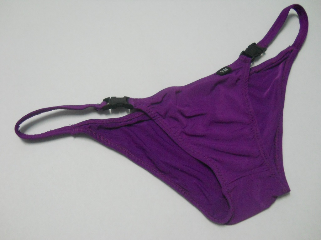 FASHION CARE 2U: UM464-5 Sexy Purple Men Low Waist Clip Bikini Underwear
