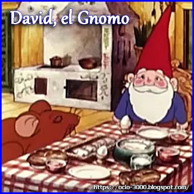 Dibujos animados de los años 80. David el Gnomo. Año 1985. Caricaturas.