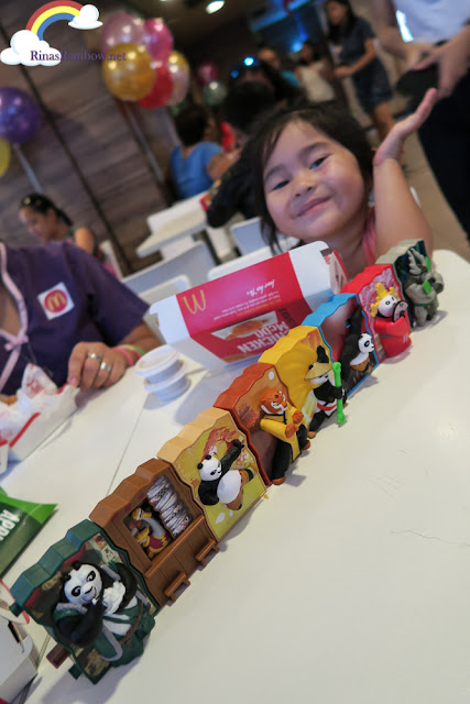 Kung Fu Panda Happy Meal Toy set