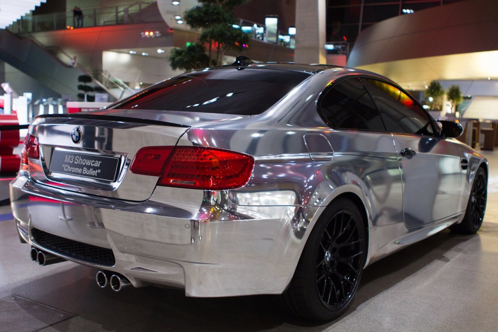 Bmw m3 show car chrome bullet #2