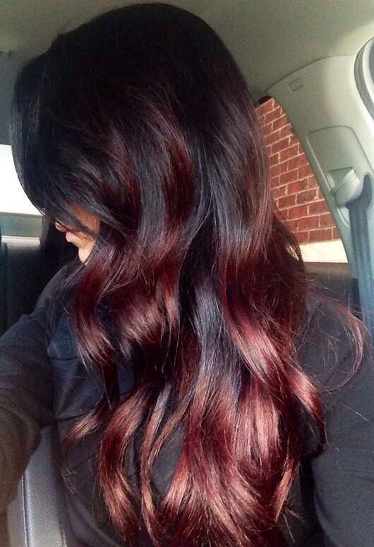 Like Dark Hair Then You Ll Love This Hair Dye Ideas For Dark