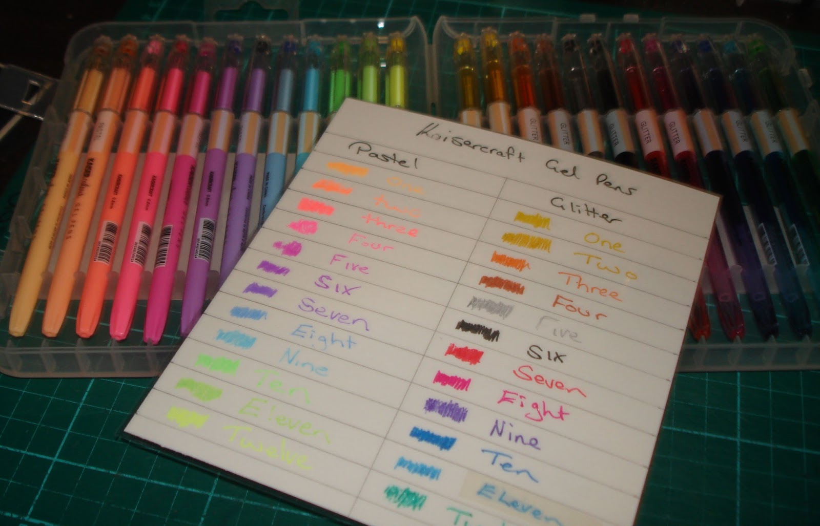 Lorraine Lives Here Kaisercraft gel pens