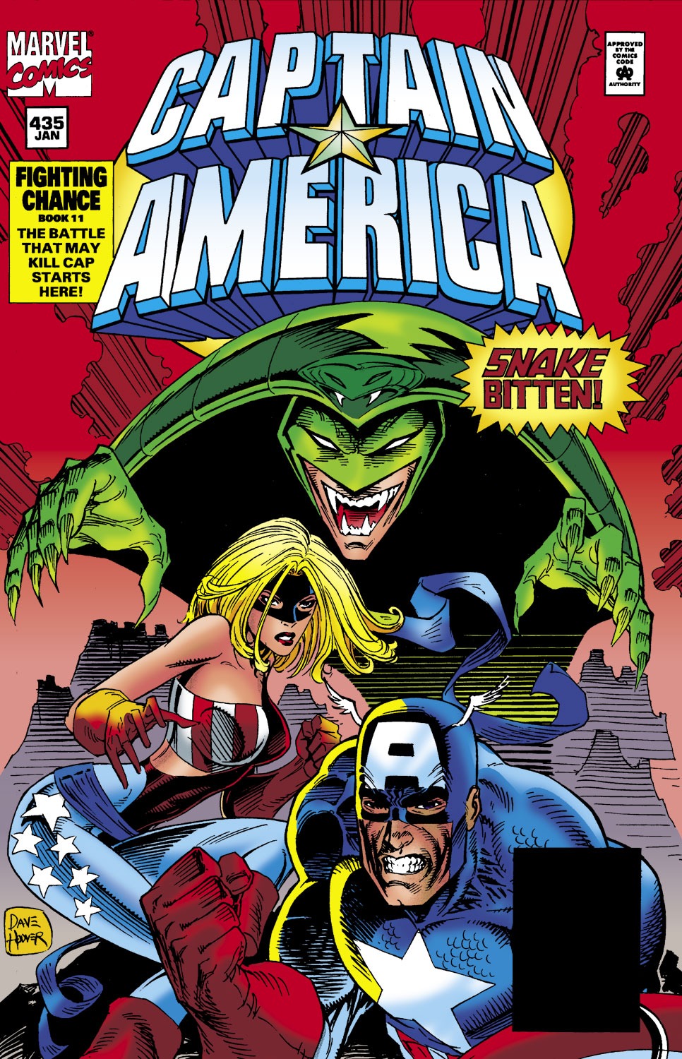 Read online Captain America (1968) comic -  Issue #435 - 1