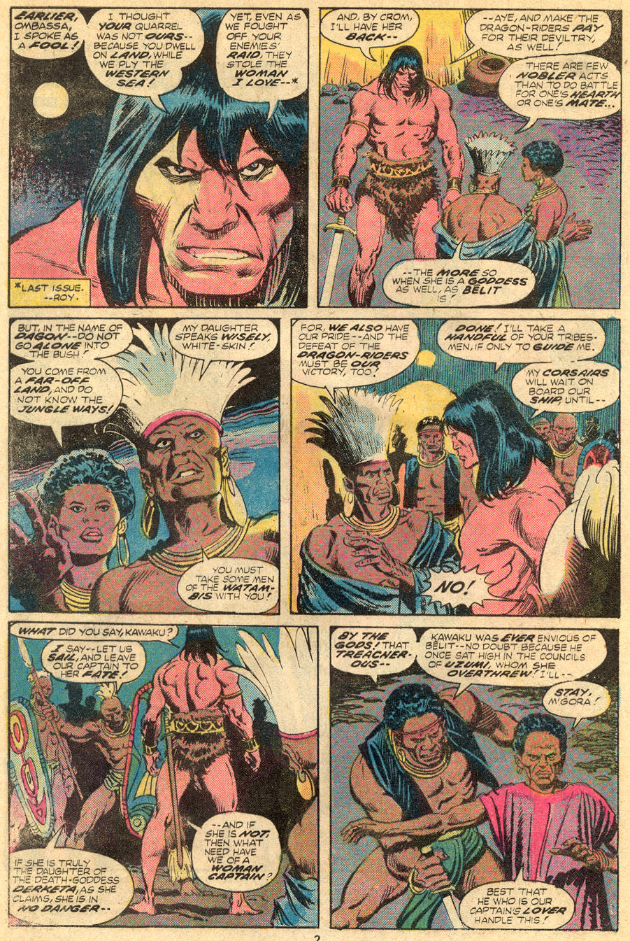 Read online Conan the Barbarian (1970) comic -  Issue #61 - 3