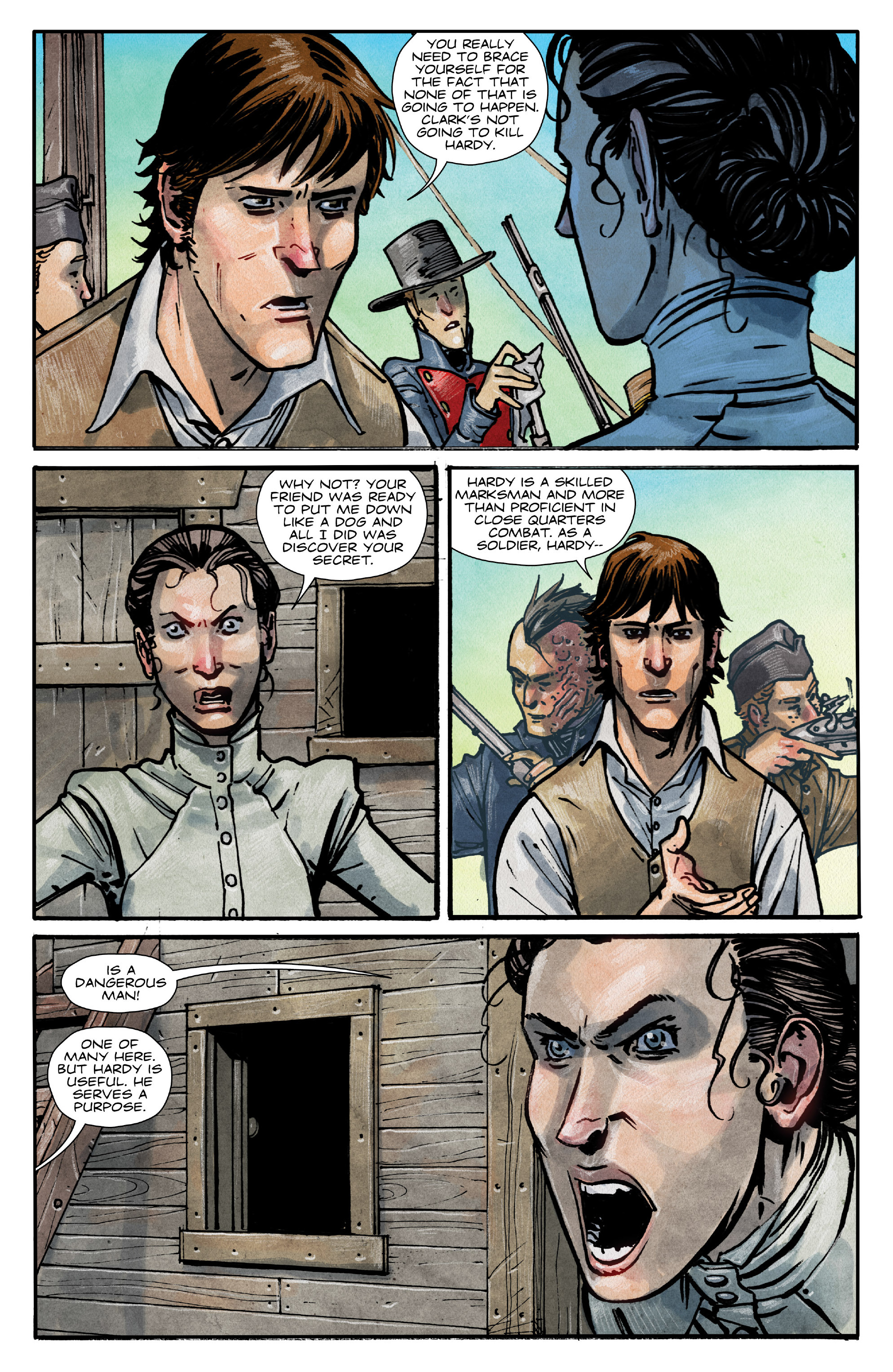 Read online Manifest Destiny comic -  Issue #10 - 16